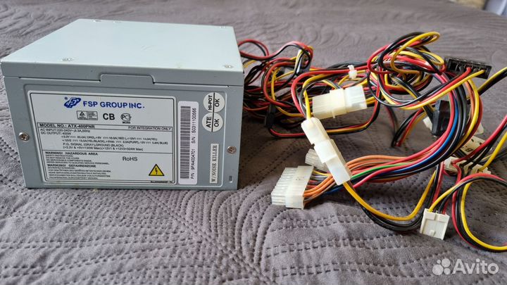 Блок питания FSP ATX-400PNR 400W