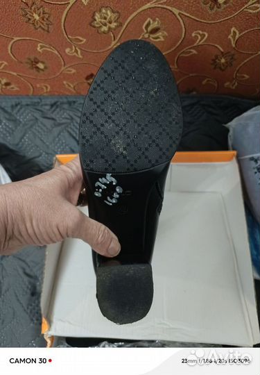 Полусапоги женские осенние размер