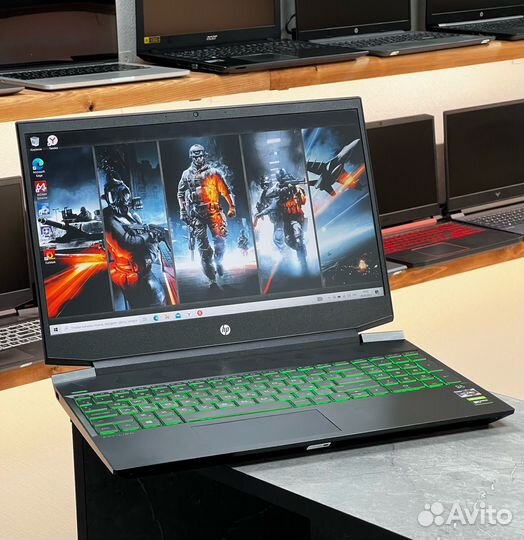 Игровой HP Ryzen 5 4600H/ 16GB/ GTX 1650Ti/ 512SSD