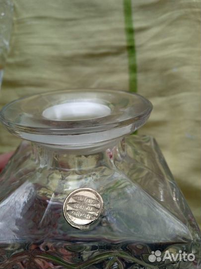 Штоф хрустальный Богемия