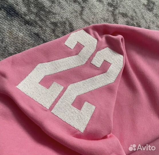 Зип Худи balenciaga polo розовая