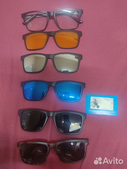 Очки с насадками