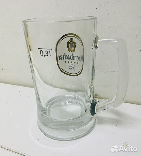 Кружка пивная Krombacher 0,33 ml