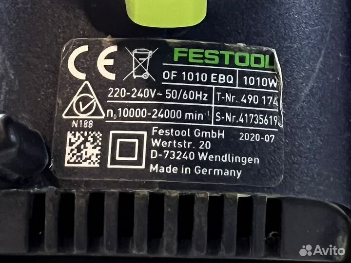 Фрезер - festool OF 1010