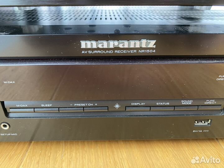 Av ресивер marantz nr-1504