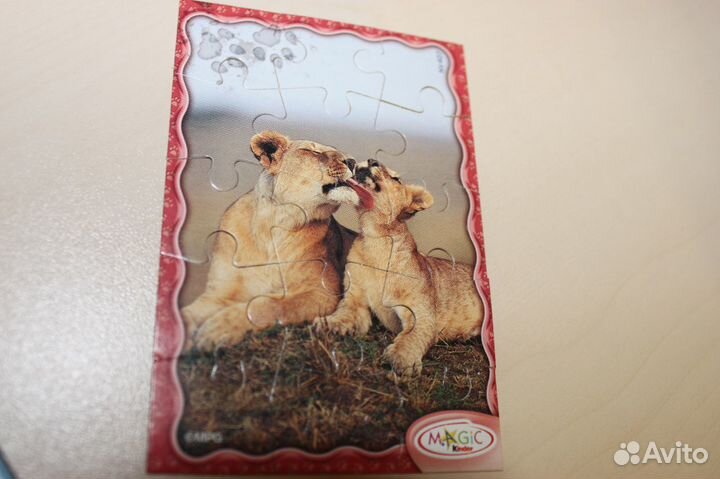 Пазл из старой коллекции без вкладыша