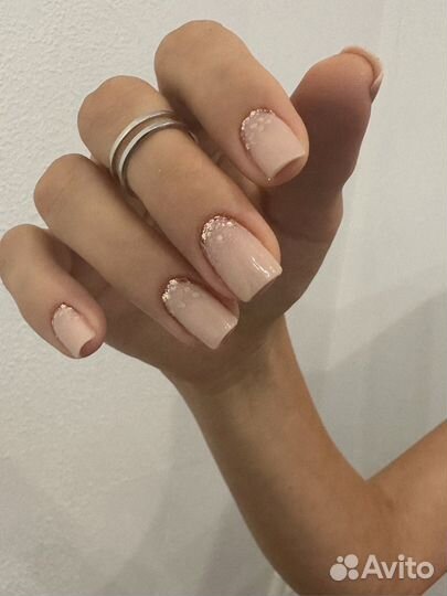 Маникюр с укреплением
