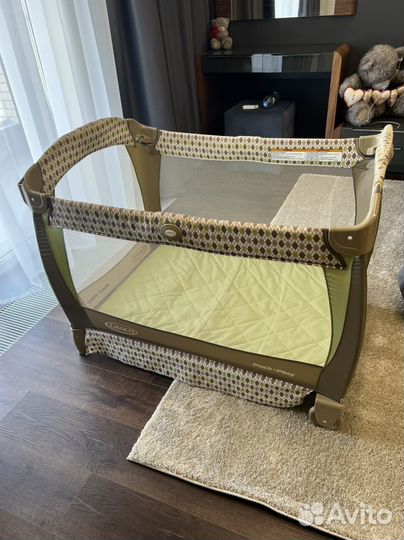 Манеж кровать graco