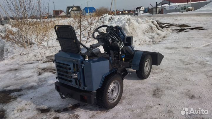 Самодельный мини-погрузчик на гидроходу