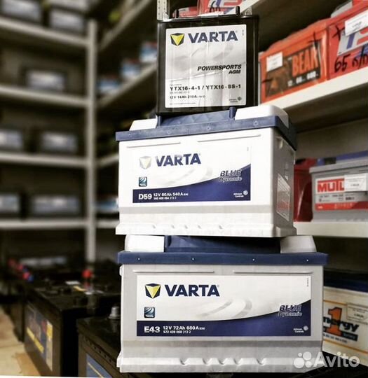 Аккумулятор Varta (Варта) 100Ah 830A прямая полярн