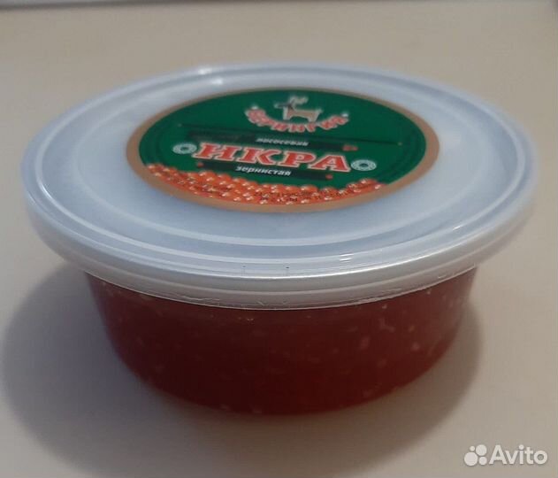 Красная икра нерки, 100 гр