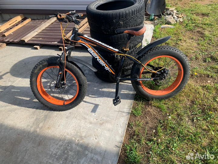 Велосипед фэтбайк бу