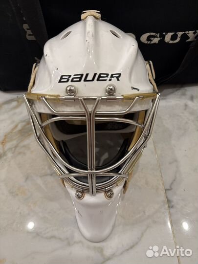 Хоккейный вратарский шлем sr Bauer