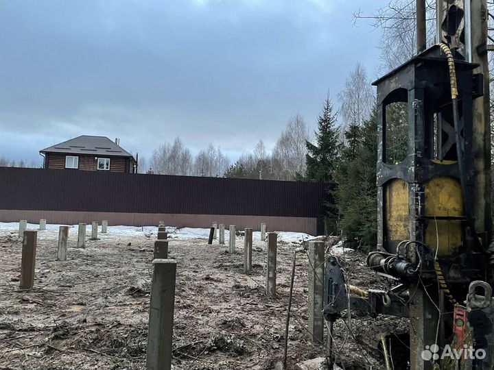 Железобетонные сваи 150х150х4000 (С40.15)