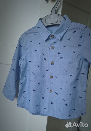 Рубашка для мальчика на 1-2 года