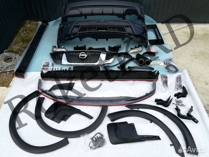 Обвес Nissan Patrol Y62 Nismo Без Оптики