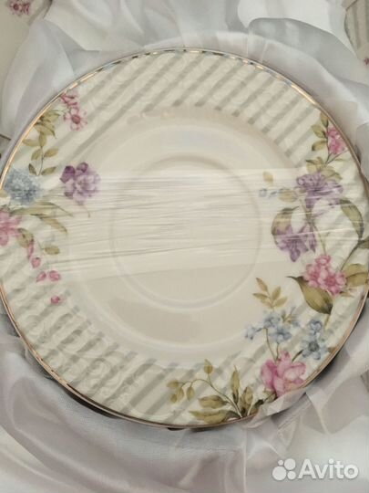 Чайный фарфоровый набор на 6 персон lenardi