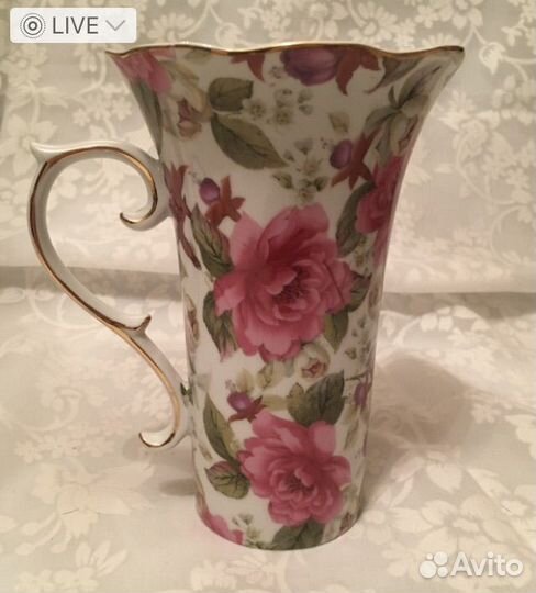 Высокая чайная чашка