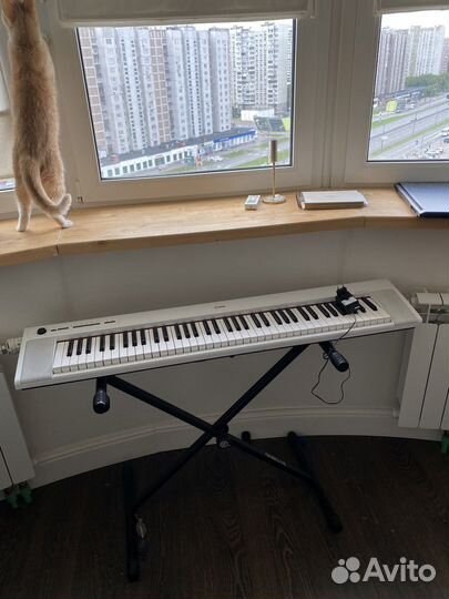Yamaha piaggero np32 цифровое пианино