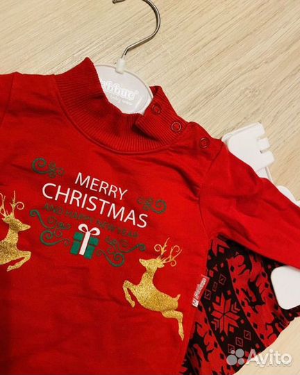 Новогодний костюм для малыша 62