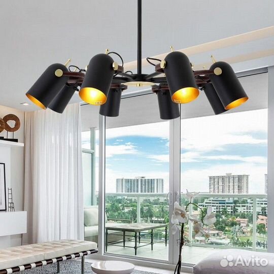 Люстра на штанге Imperiumloft bullet bullet-B01