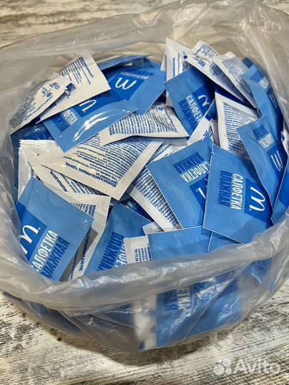 Салфетки Макдоналдс