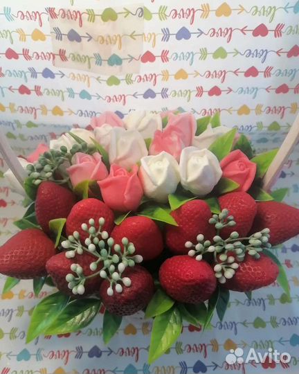 Букет цветов из мыла