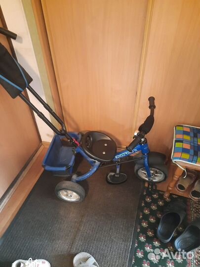 Детский трехколесный велосипед