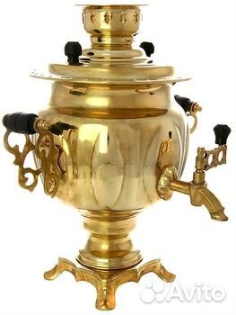 Самовар тульский электрический новый