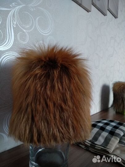 Шапка зимняя меховая женская