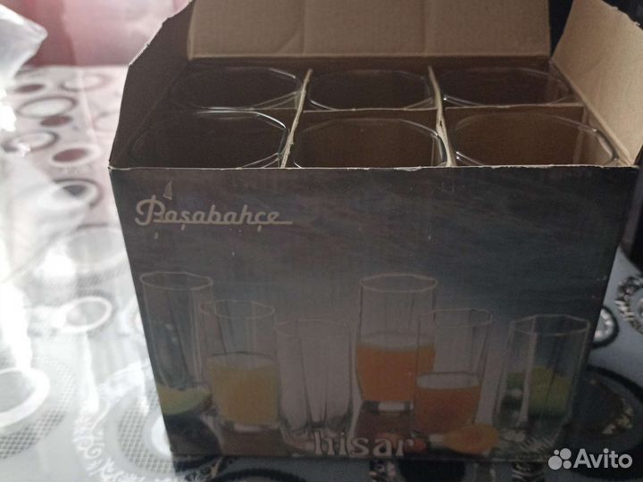 Стаканы набор новый