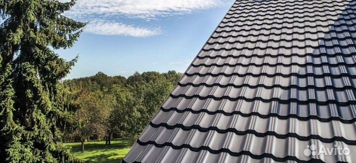 Металлочерепица квадратная