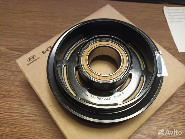 Шкив компрессора кондиционера Hyundai Elantra