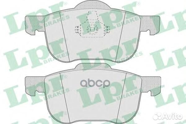 Колодки торм. дисковые 05p704 Lpr