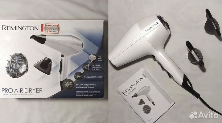 Фен remington pro Air Dryer AC5913W