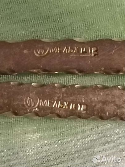 Столовые приборы СССР нержавейка, мельхиор