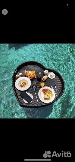 Поднос стол плавающий для бассейна