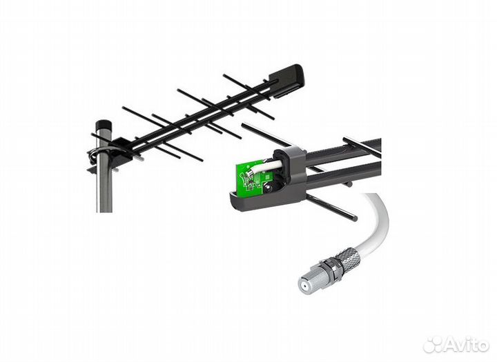 Активная уличная антенна Зeнит-14AF