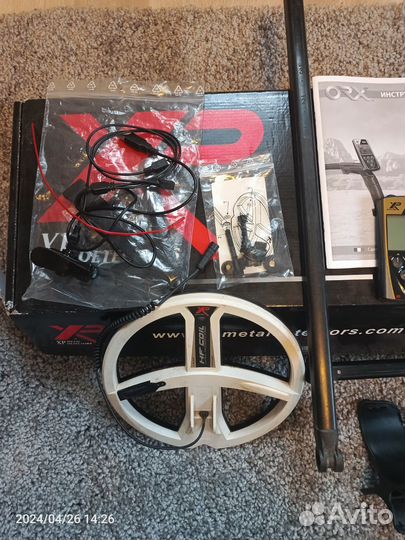 Металлоискатель xp orx бу