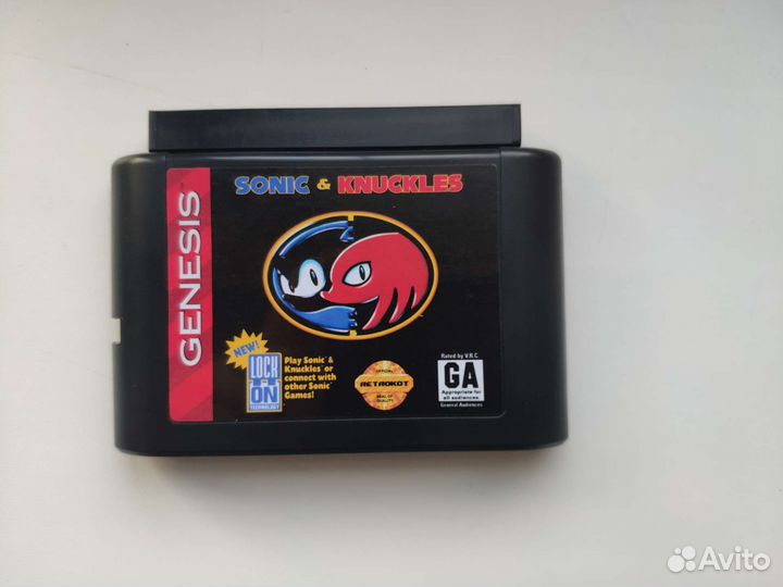 Sonic and Knuckles / Sonic&Knuckles Sega Genesis
