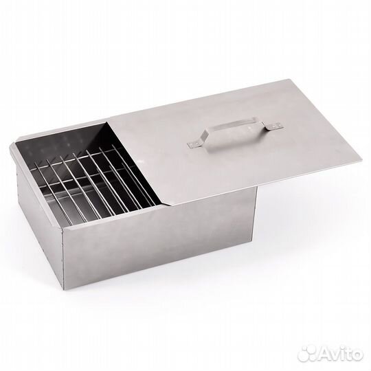 Коптильня двухъярусная 380х280х170 мм