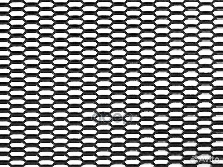 Облицовка радиатора (сетка) алюминий 120 х 20 см