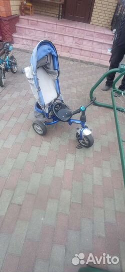 Детский трехколесный велосипед бу