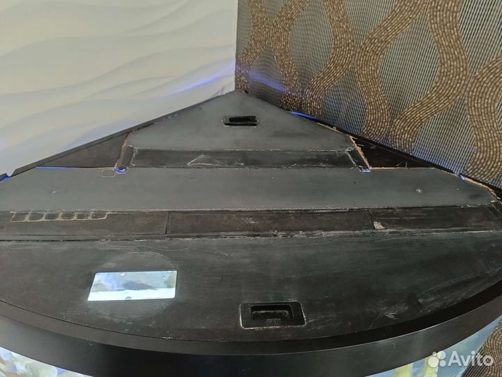 Аквариум 350 литров с тумбой и рыбками
