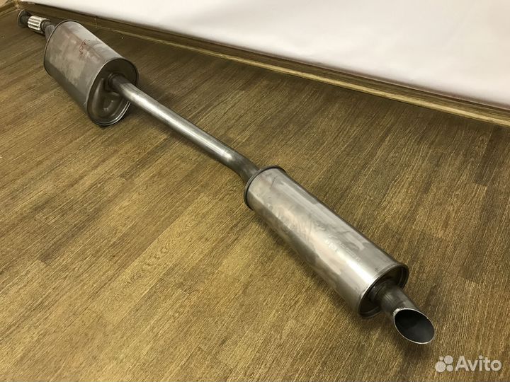 Глушитель УАЗ Патриот (нержавейка)