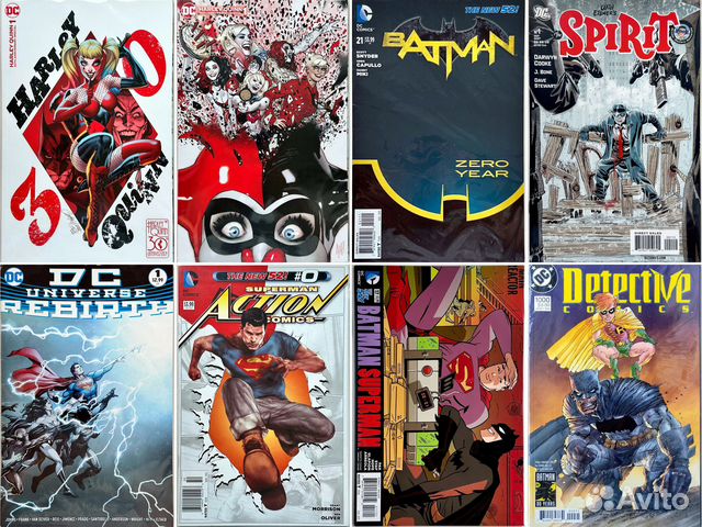 Комиксы на английском DC. Часть 4
