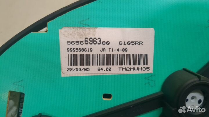 Щиток приборов Peugeot 206, 2005