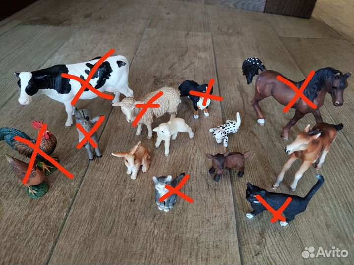 Фигурки домашних животных schleich