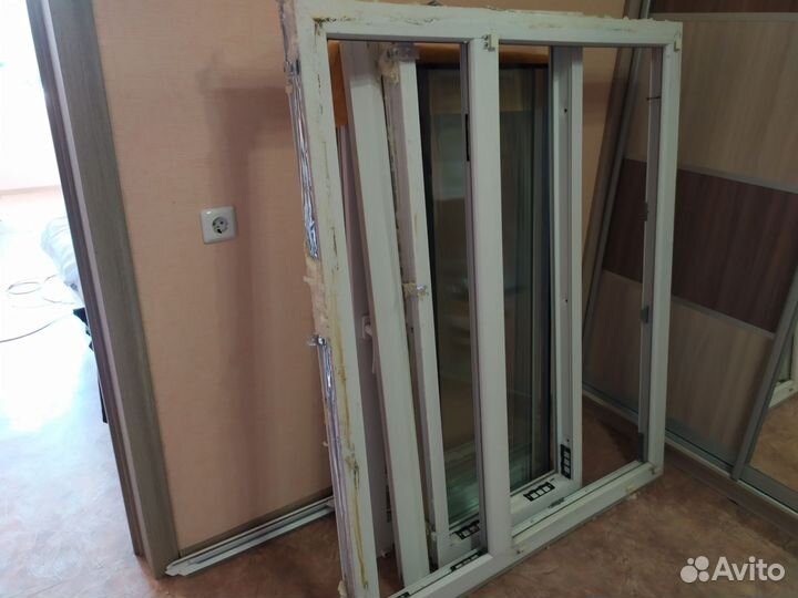 Окна пластиковые бу и балконные двери