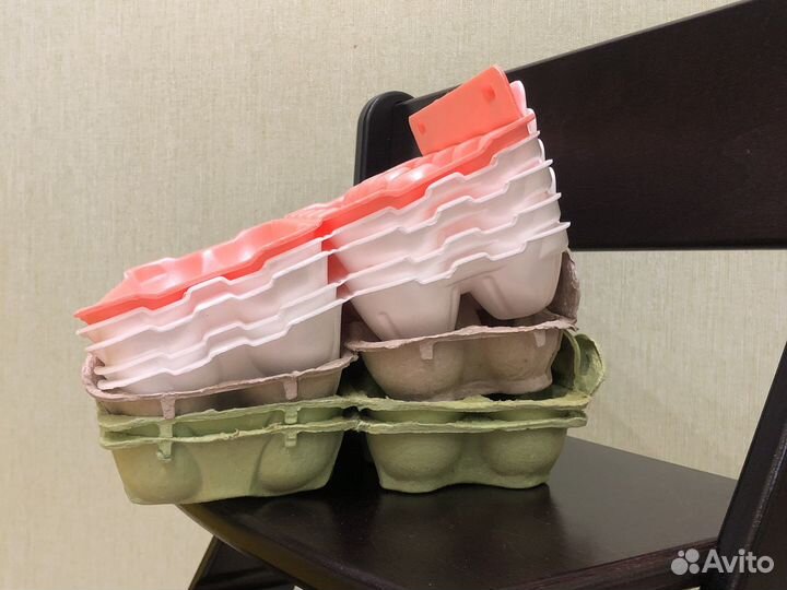 Яичные лотки для яиц и рассады